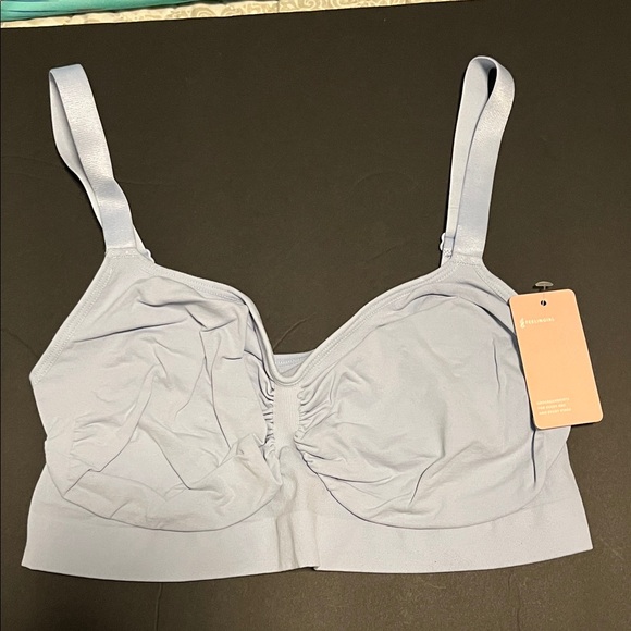 FEELINGIRL NWT Set of 4 Bras Black, Beige, Lavender, Light Blue - Picture 2 of 7